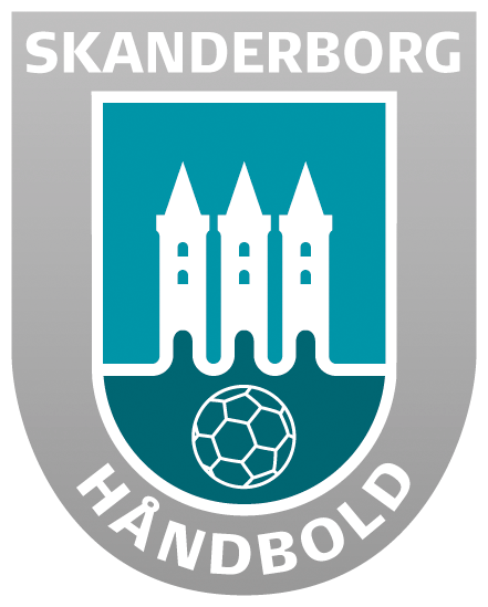Skanderborg håndbold klub logo, da vi støtter klubbens herre liga hold