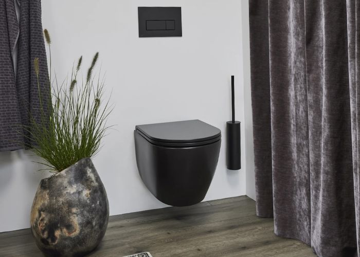 Cassøe Silent toilet i sort